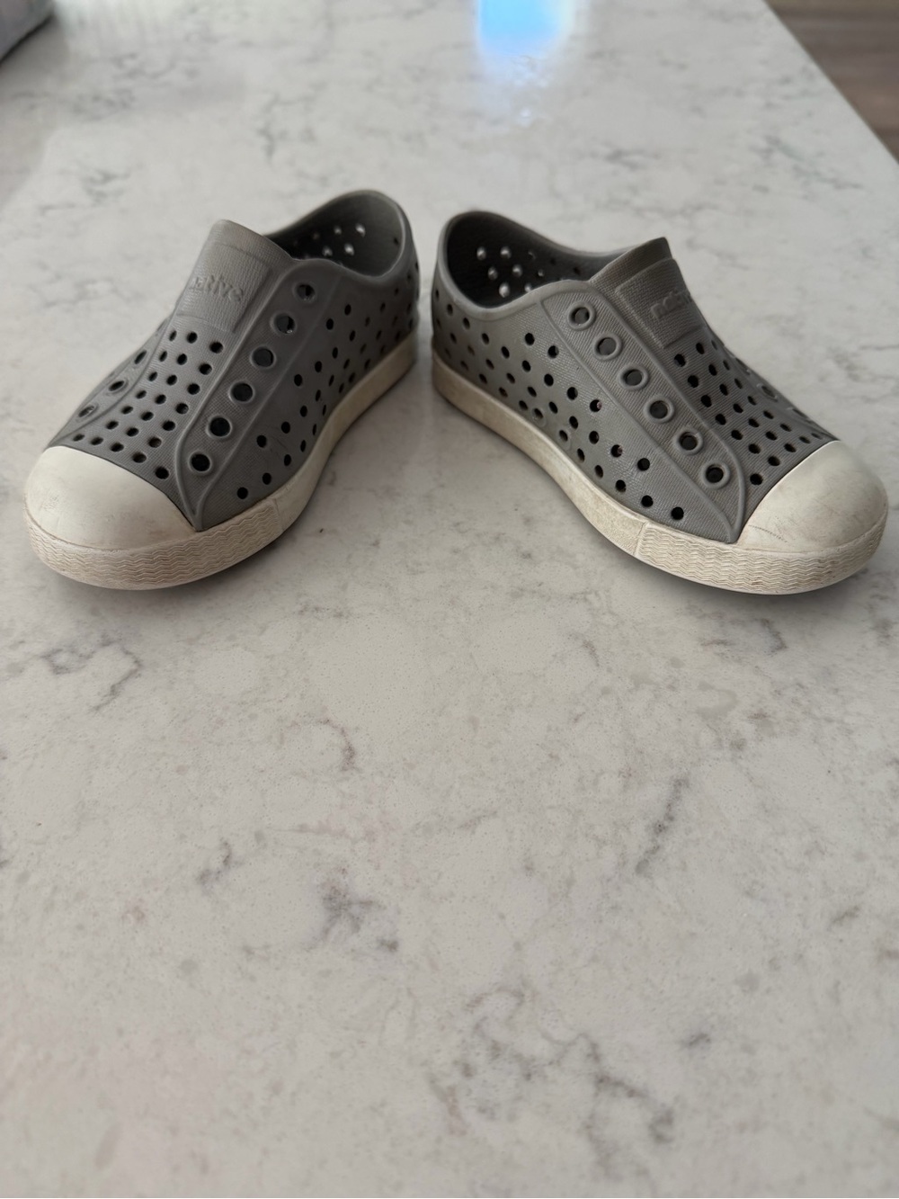Native Shoes Kids Grey Water Shoes